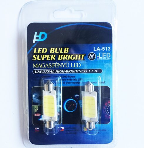 COB LED 36mm-es Szofita izzó - SMD-COB10x36mm