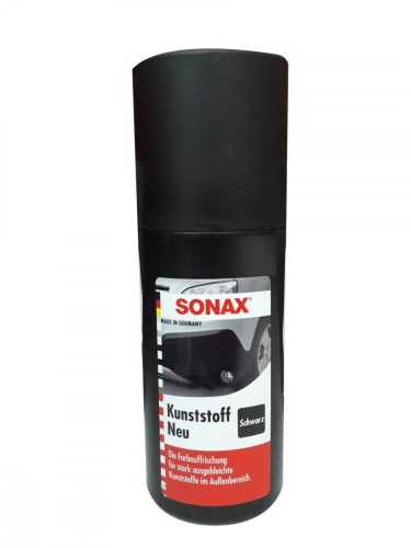 Sonax műanyagápoló FEKETE 100 ML