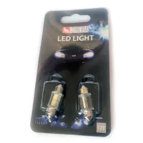   Izzó, szofita, japán, 31mm, 12V, 2W, 2 SMD, fehér, bliszteres (CM58361, HS-56LED222531, HS-72Z42)