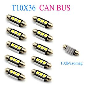   CANBUS 3SMD LED LA513C-36CS Szofita hűtőbordás izzó - 10db