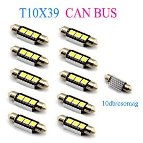  CANBUS 3SMD LED LA513C-39CS Szofita hűtőbordás izzó - 10db