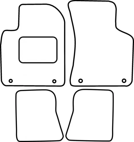 Audi TT 1998-2006 (coupe) méretpontos szövet autószőnyeg