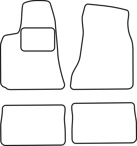 Chrysler 300C 2004-2012 méretpontos szövet autószőnyeg