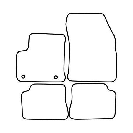 Citroen e-C4 2021- (elektromos) méretpontos szövet autószőnyeg