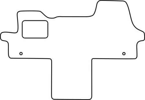 Fiat Ducato 2006- (első) méretpontos szövet autószőnyeg