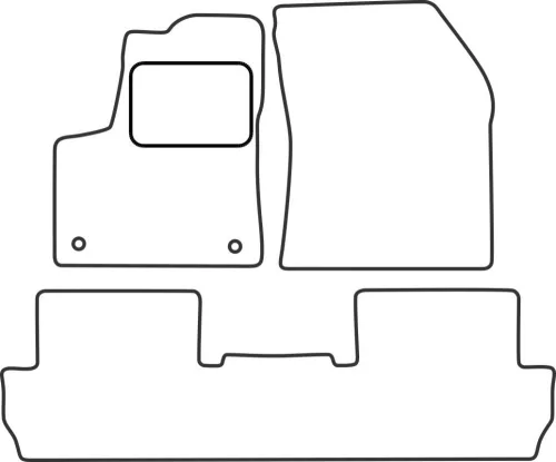 Peugeot 3008 2016- méretpontos szövet autószőnyeg