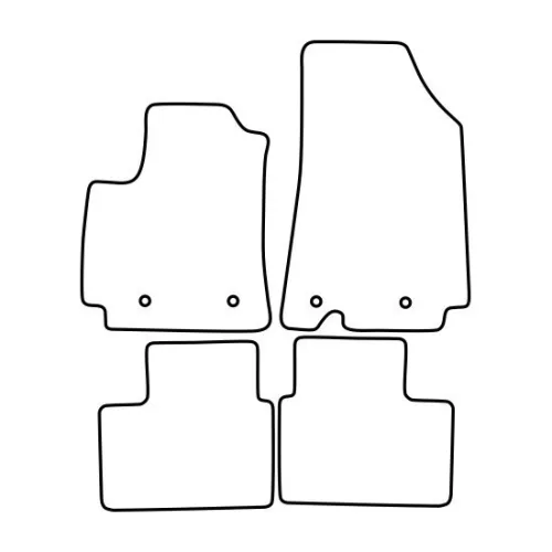 Renault Arkana 2021- méretpontos szövet autószőnyeg