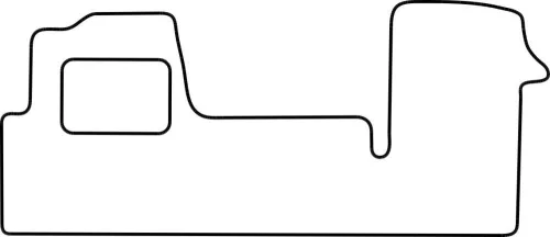 Renault Master 2010- méretpontos szövet autószőnyeg