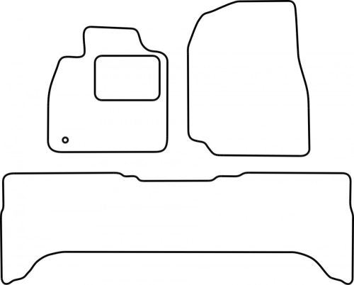 Toyota Land Cruiser 2010-2017 (3 ajtós) méretpontos szövet autószőnyeg