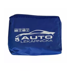 Autós elsősegélycsomag textil (kék)