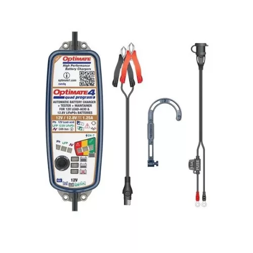 Nabíječka Optimate 4 Quad Program 4-60Ah (12V-1,25A)
