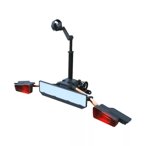 Kerékpárszállító - TMK Fly 01 kerékpártartó vonóhorogra - 1db kerékpár (narancs)