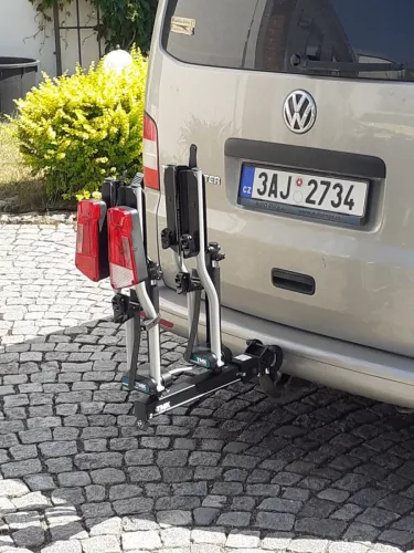 Kerékpárszállító - TMK Light and Easy 2 kerékpártartó vonóhorogra - 2db kerékpár