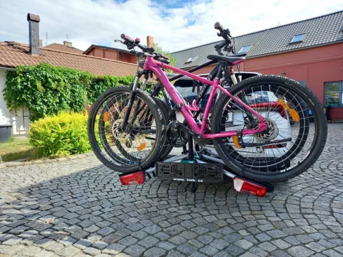 Kerékpárszállító - TMK Light and Easy 3 kerékpártartó vonóhorogra - 3db kerékpár