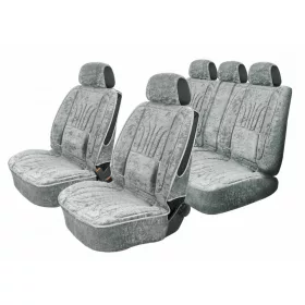   ATRA ergonómikus univerzális autós üléshuzat szett - velúr világosszürke