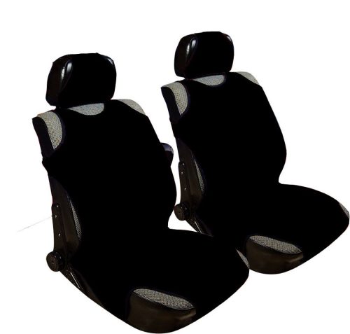 2db-os Trikó üléshuzat fekete szivacsos anyag UL-AG23087BK