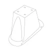 Könyöktámasz Fiat 500 2005-2015 (csak adapter)