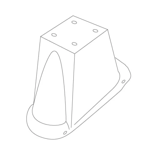 Könyöktámasz Fiat 500 2005-2015 (csak adapter)