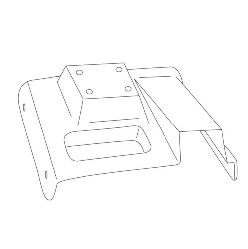 Könyöktámasz VW Caddy 2004-2020 (csak adapter)