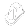 Könyöktámasz Renault Clio 2012-2019 (csak adapter)
