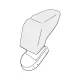 Könyöktámasz Opel Corsa E 2014-2019 (csak adapter)