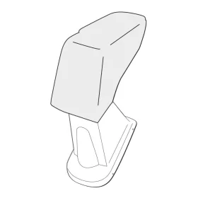 Könyöktámasz Renault Captur 2013-2017 (csak adapter)