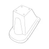 Könyöktámasz Renault Captur 2013-2017 (csak adapter)