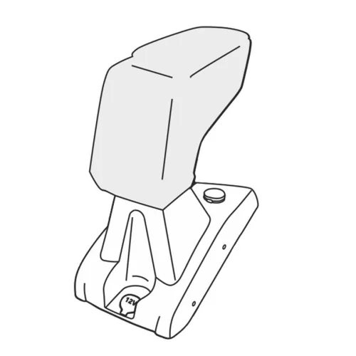 Könyöktámasz Kia Venga 2009-2019 (csak adapter)