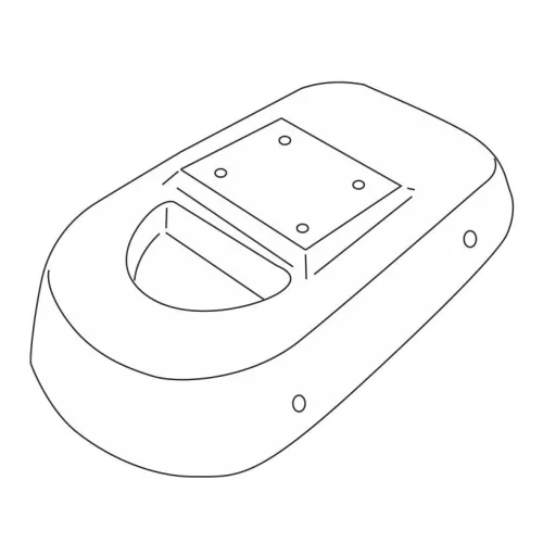 Könyöktámasz Fiat 500X 2015- (csak adapter)
