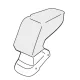 Könyöktámasz Opel Corsa D 2006-2014 (csak adapter)