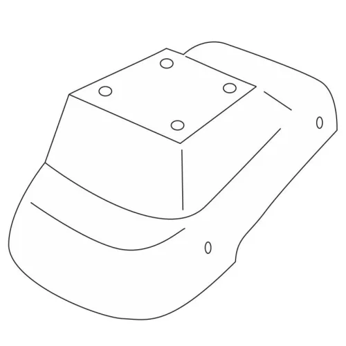 Könyöktámasz Opel Corsa D 2006-2014 (csak adapter)