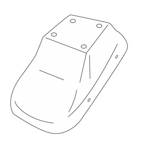 Könyöktámasz Peugeot 208 2012-2019 (csak adapter)