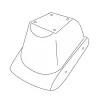 Könyöktámasz VW Polo 2009-2017 (csak adapter)