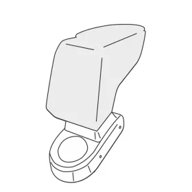 Könyöktámasz Peugeot 207 2006-2014 (csak adapter)