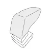 Könyöktámasz Hyundai i20 2014-2020 (csak adapter)
