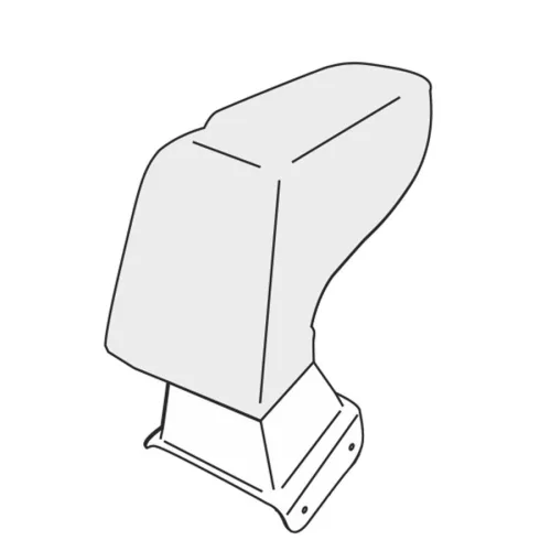Könyöktámasz Škoda Roomster 2006-2015 (csak adapter)