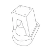 Könyöktámasz Ford Fiesta 2002-2005 (csak adapter)
