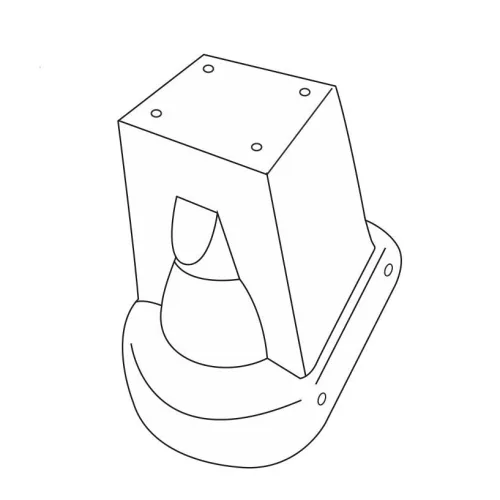 Könyöktámasz Ford Fiesta 2002-2005 (csak adapter)
