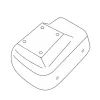 Könyöktámasz Fiat Sedici 2005-2014 (csak adapter)