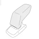 Könyöktámasz Nissan Juke 2020- (csak adapter)
