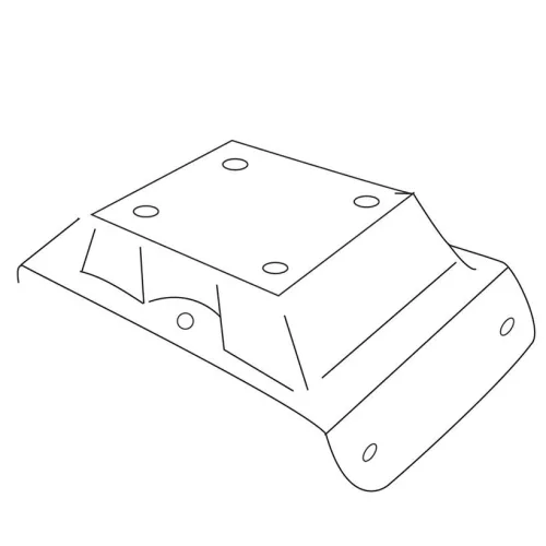 Könyöktámasz Opel Zafira B 2005-2014 (csak adapter)