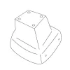 Könyöktámasz Ford C-Max 2010-2019 (csak adapter)