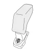 Könyöktámasz Dacia Logan 2017-2020 (csak adapter)