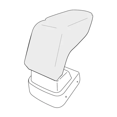 Könyöktámasz Hyundai i20 2021- (csak adapter)