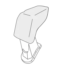 Könyöktámasz Dacia Dokker 2018-2021 (csak adapter)
