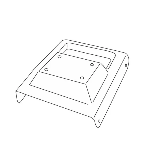 Könyöktámasz VW Golf VI. 2008-2012 (csak adapter)