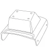Könyöktámasz Seat Toledo 2012-2019 (csak adapter)