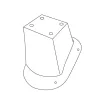 Könyöktámasz Renault Clio 2005-2012 (csak adapter)