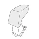 Könyöktámasz Mazda 2 2007-2014 (csak adapter)