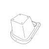 Könyöktámasz Mazda 2 2007-2014 (csak adapter)